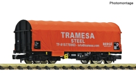 Fleischmann 6660125 - N - Schiebeplanenwagen, Tramesa Steel, Ep. VI